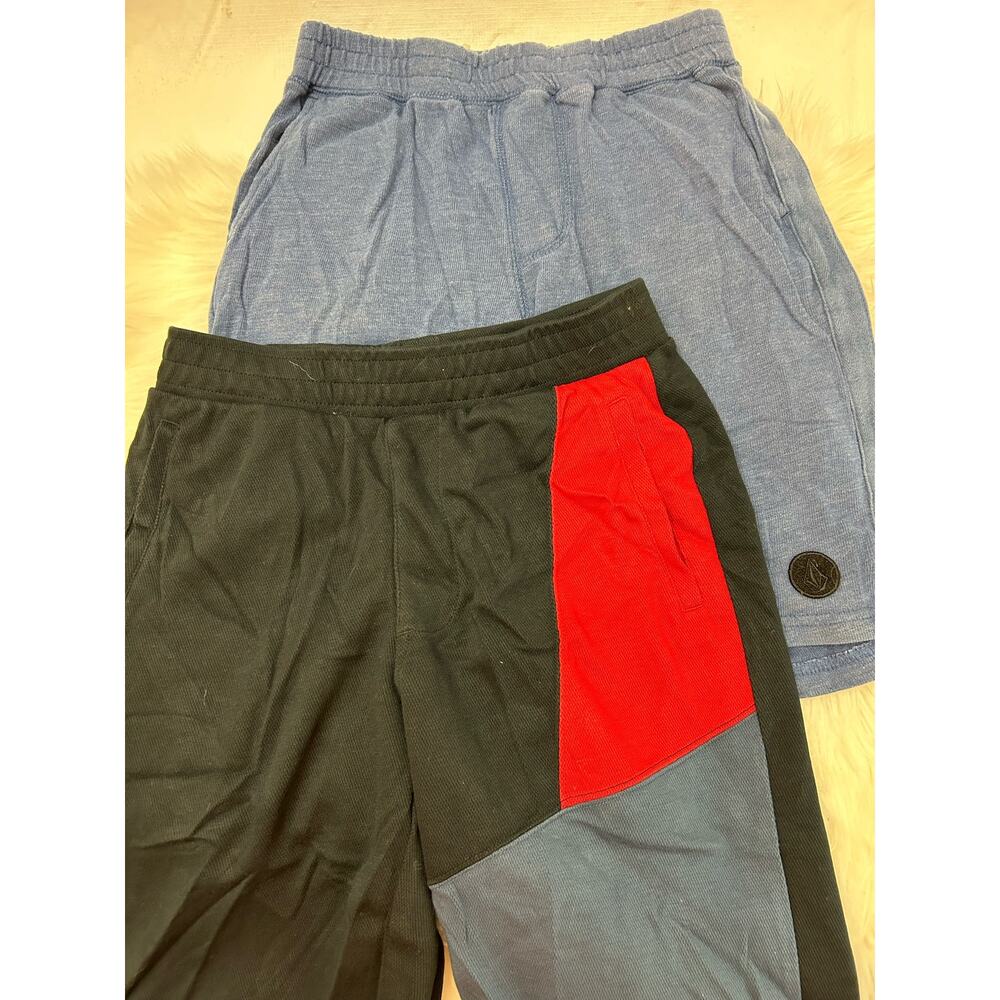 Boy's Small Volcom Youth Lot of 2 Shorts Athletic Stretch GUC
